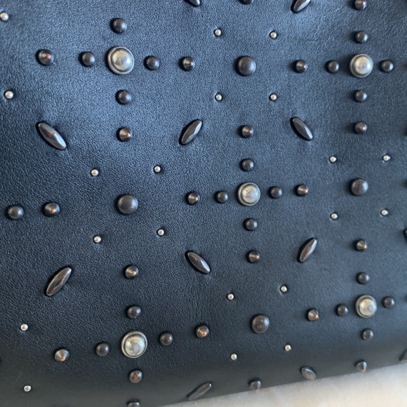 Coach 1941 Dakotah Prairie Rivet Studded Glovetanned Leather Satchel - Picture 16 of 16